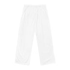 Women's Pajama Pants (AOP) - White - Distressed Color Logo