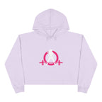 Empowered Crop Hoodie – For Strong Women Who Lift - Classic Logo