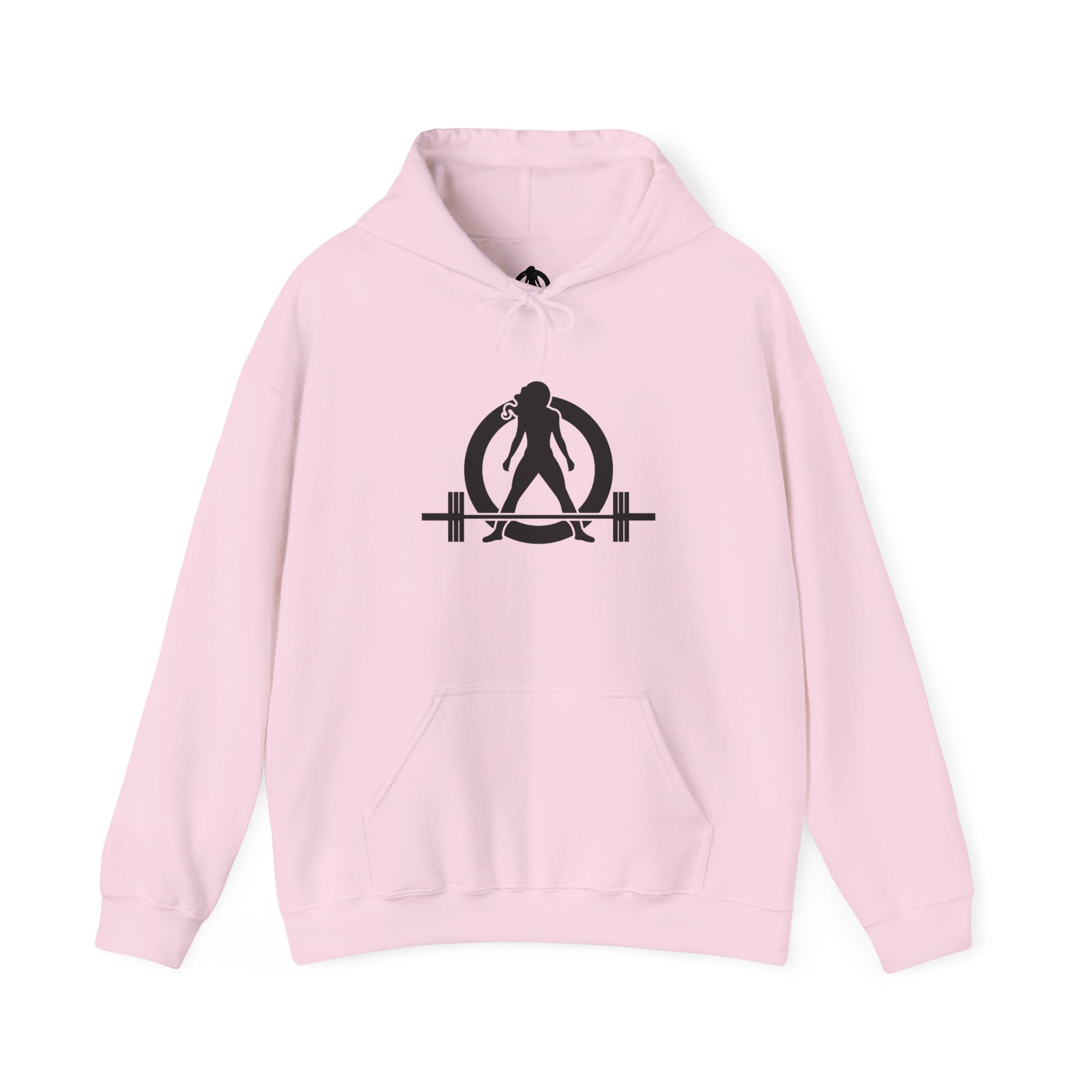 Everything Hurts & I'm Hungry  - Unisex Heavy Blend Hooded Sweatshirt  - Black Print Front and Back