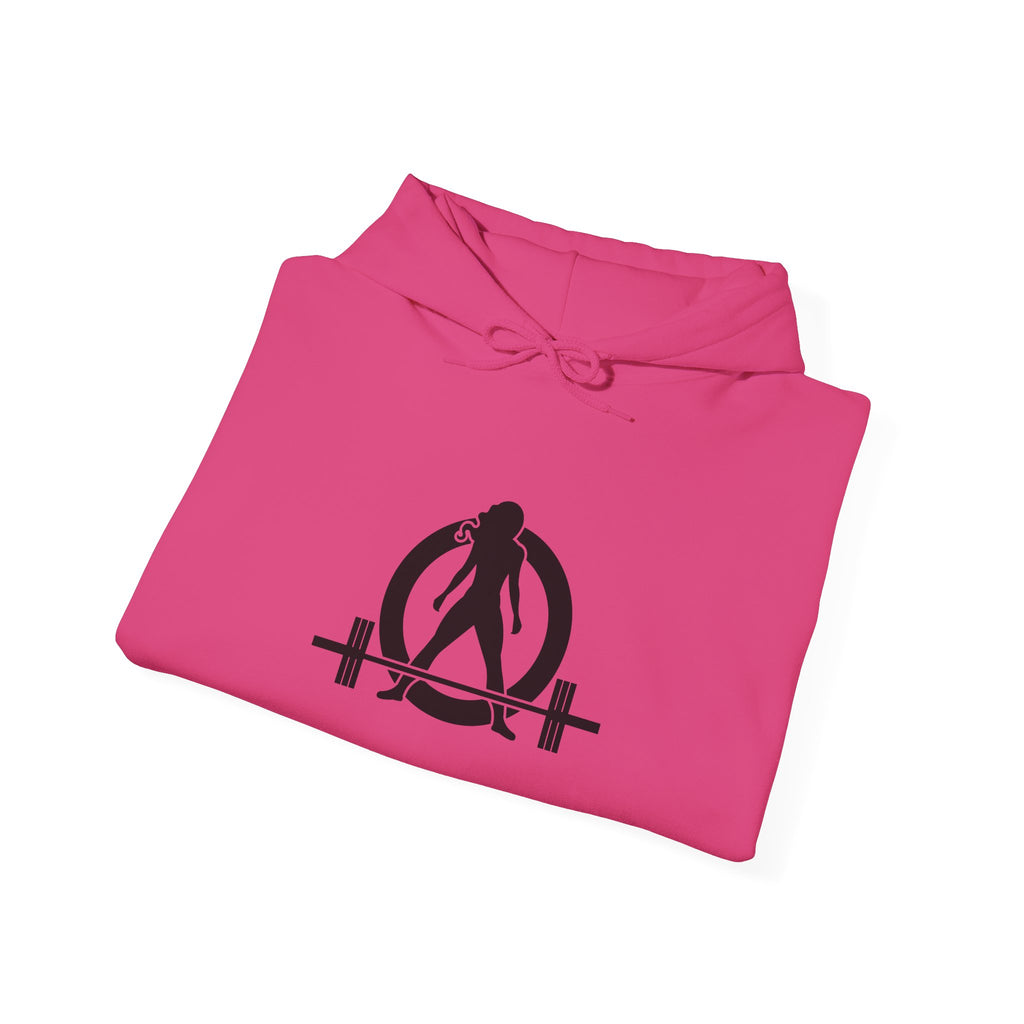 45 + 45 = 135 - Unisex Heavy Blend Hooded Sweatshirt  - Black Logo