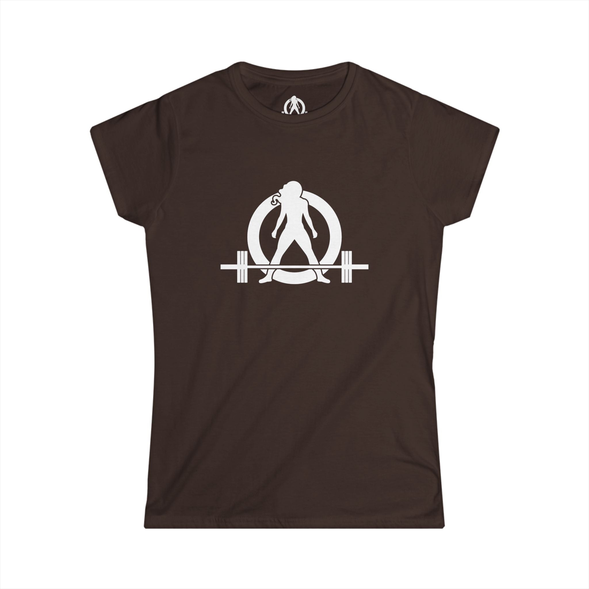 I DON’T WANT TO LOOK SKINNY I WANT TO LOOK LIKE I CAN KICK YOUR ASS - Women's Softstyle Tee - WWLW White Logo