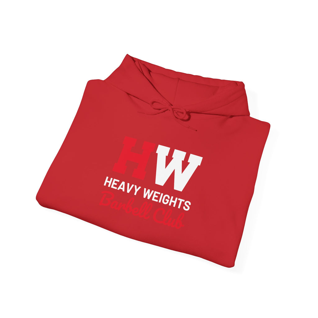 Heavy Weights Barbell Club – Unisex Heavy Blend™ Hooded Sweatshirt 🏋️‍♂️🔥