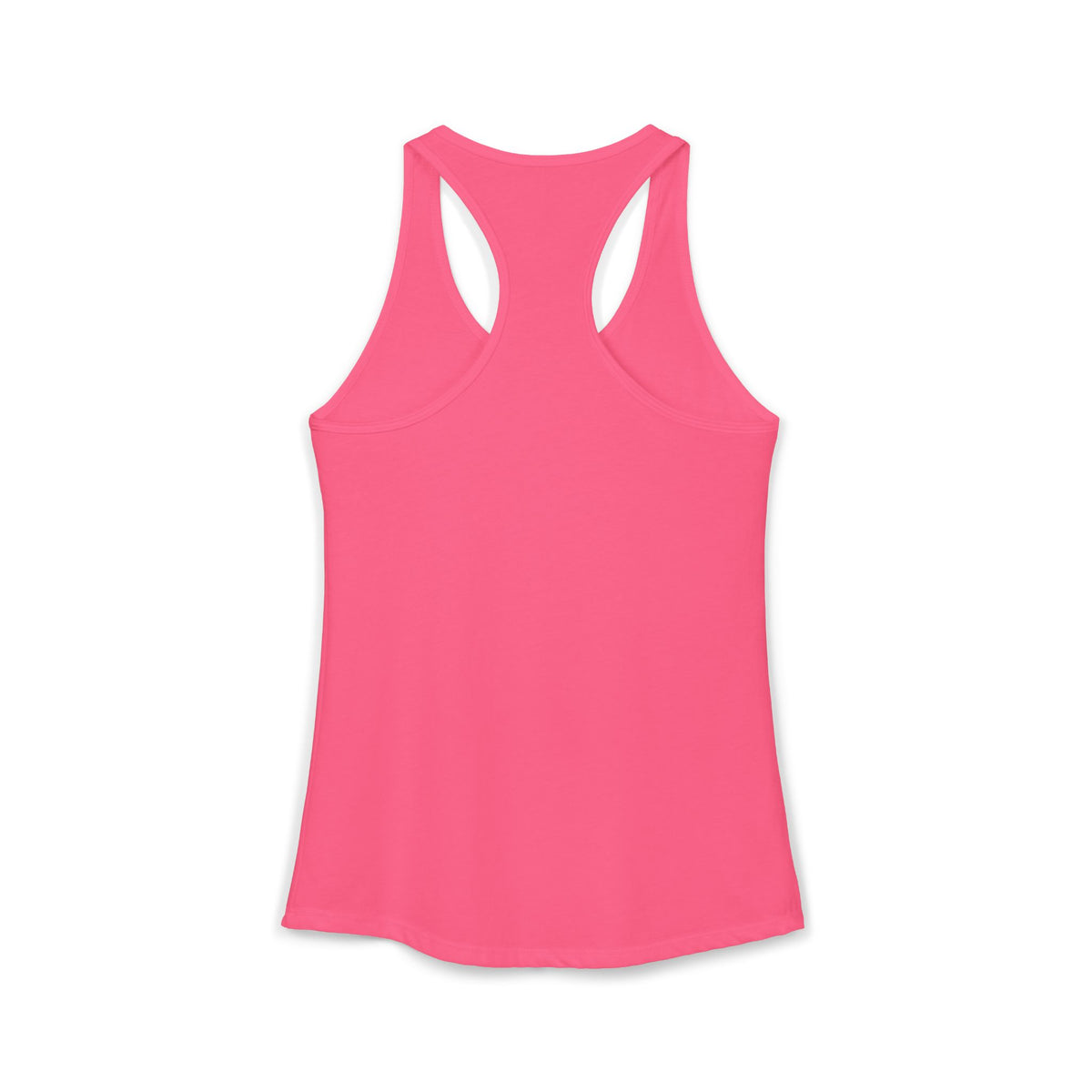 I Could Deadlift You - Women's Ideal Racerback Tank - White Logo - Plain Back