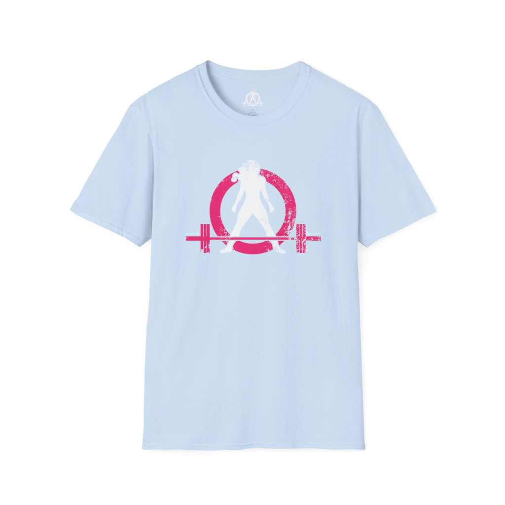 WWLW Unisex Softstyle T-Shirt - Color Distressed Logo - Plain Back