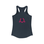 Strong Not Skinny – Women’s Racerback Tank | Distressed Color Logo