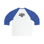 3\4 Sleeve Baseball Tee - I Could Deadlift You - Back