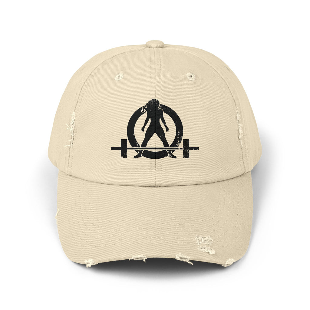 WWLW Unisex Distressed Cap - Classic Black Logo