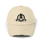 WWLW Unisex Distressed Cap - Classic Black Logo