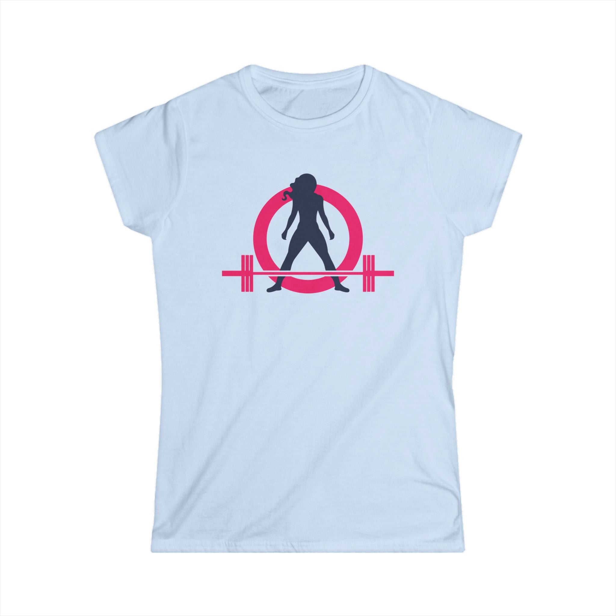 Women's Softstyle Tee - WWLW Classic Light Logo - Plain Back