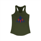 Women's Ideal Racerback Tank - UK Logo Light - Plain Back