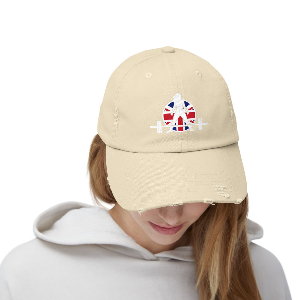 WWLW UK Logo - Unisex Distressed Cap
