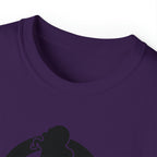 Classic Logo Black - Unisex Ultra Cotton Tee - Plain Back