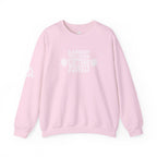 Cardio?  Lift Weights Faster - Unisex Heavy Blend™ Crewneck Sweatshirt - Front  Logo