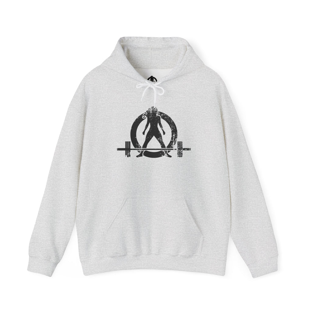 Strong Is Beautiful - Distressed Black Logo - Unisex Heavy Blend Hooded Sweatshirt