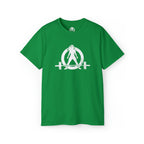 Distressed - Unisex Ultra Cotton Tee - White Logo