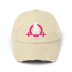 Unisex Distressed Cap - Classic Color Distressed Logo