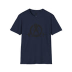 STRONG NOT SKINNY - Unisex Soft-style Tee - Distressed Front & Back Logo
