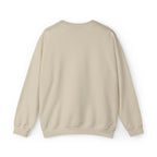 Unisex Heavy Blend™ Crewneck Sweatshirt - Distressed Logo - Plain Back