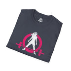 Unisex Softstyle T-Shirt - Color Distressed Logo - Plain Back