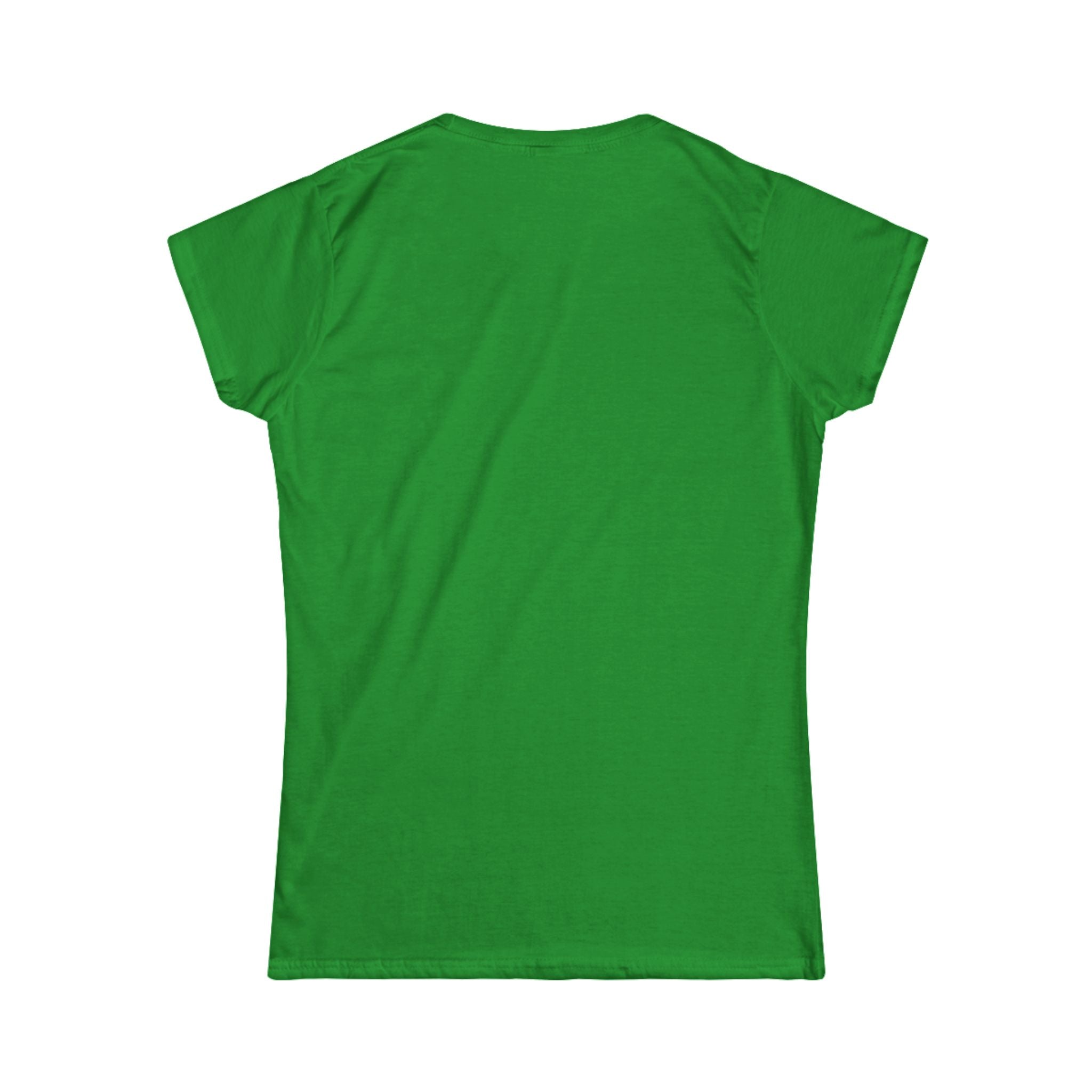 Grandma Lifts t - Women's Softstyle Tee - White Logo Plain Back