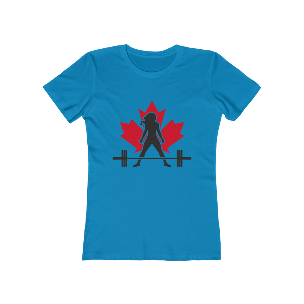 Women's The Boyfriend Tee - Canada Light Logo - Plain Back