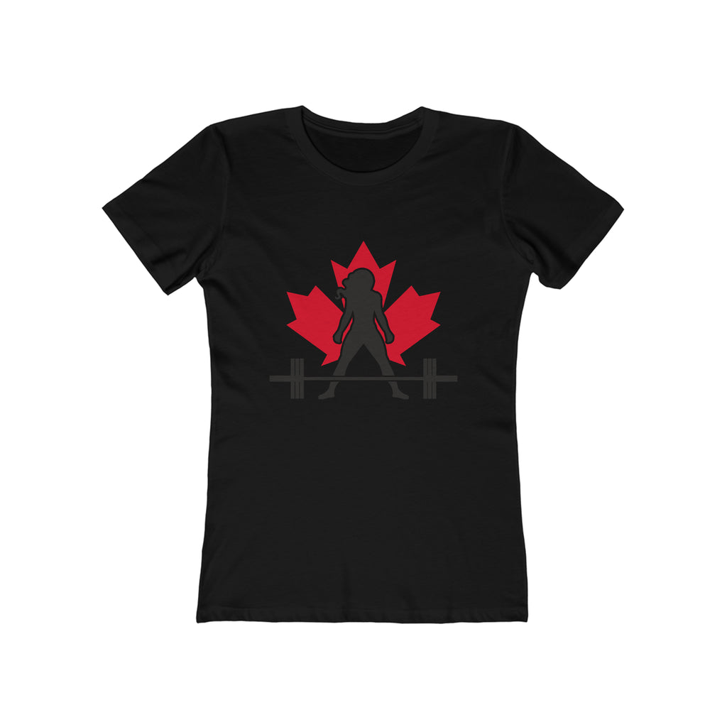 Women's The Boyfriend Tee - Canada Light Logo - Plain Back