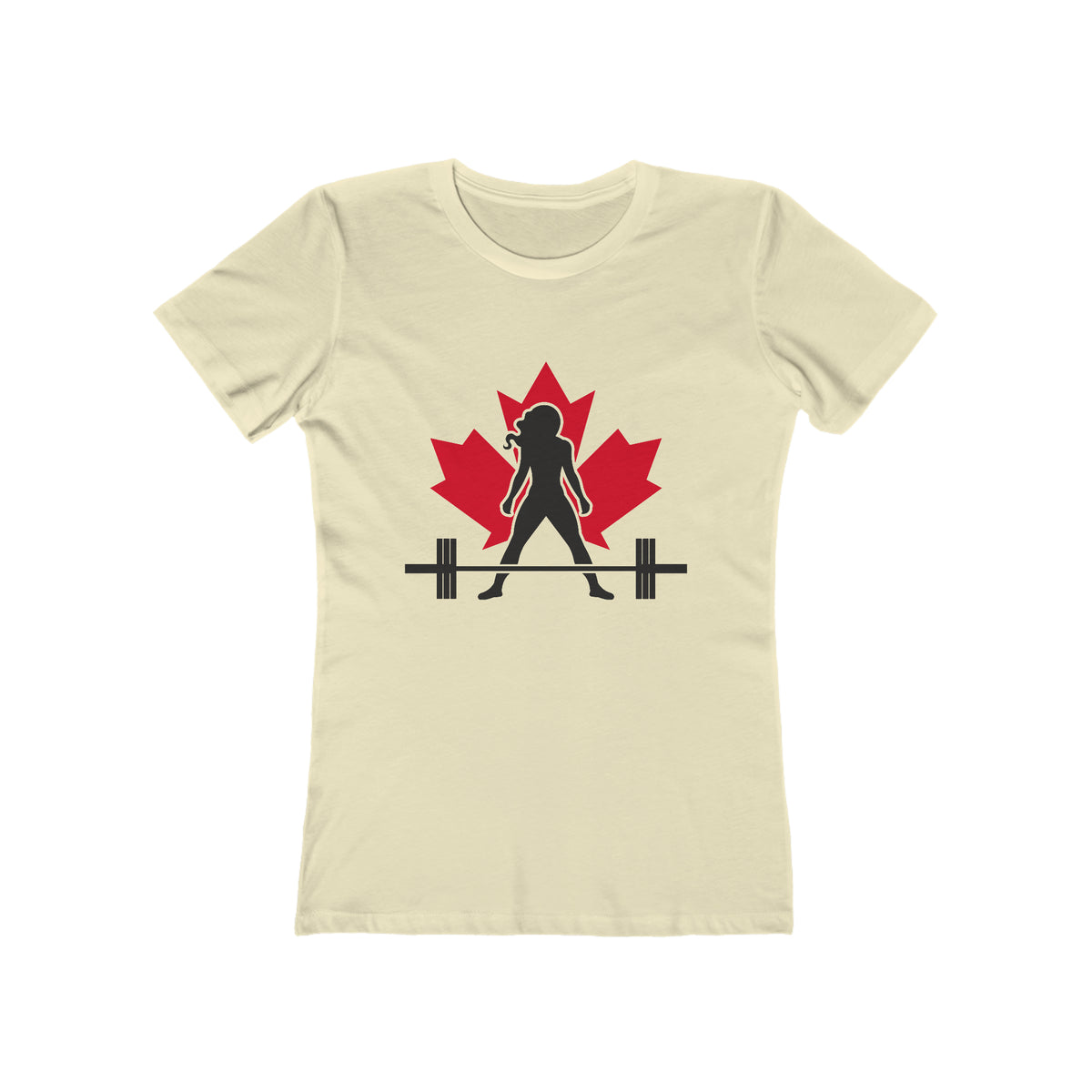 Women's The Boyfriend Tee - Canada Light Logo - Plain Back
