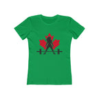 Women's The Boyfriend Tee - Canada Dark Logo - Plain Back