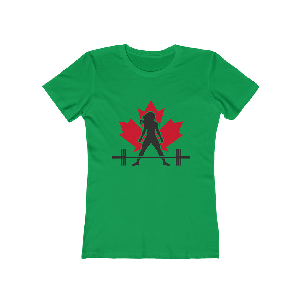 Women's The Boyfriend Tee - Canada Light Logo - Plain Back