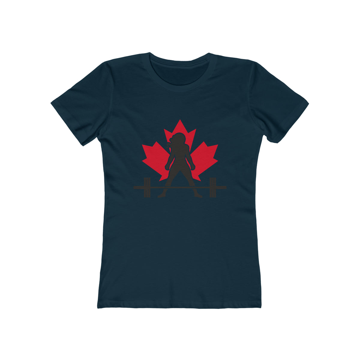 Women's The Boyfriend Tee - Canada Light Logo - Plain Back