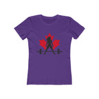 Women's The Boyfriend Tee - Canada Dark Logo - Plain Back