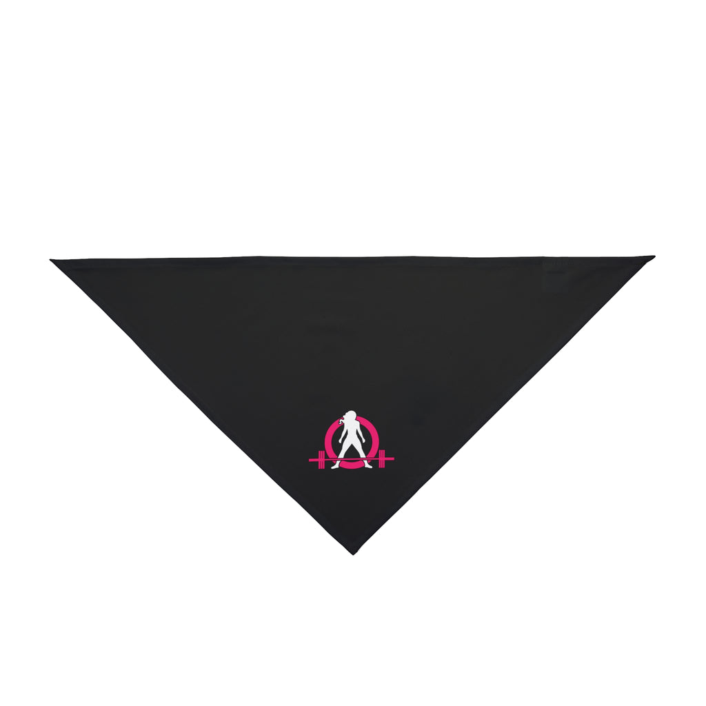 Pet Bandana - Black Classic Logo Small
