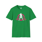 Unisex Softstyle T-Shirt - Color Distressed Logo - Plain Back