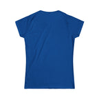 I Could Squat You - Women's Softstyle Tee - Black - Front Print Plain Back