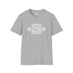 Cardio? Lift Weights Faster - Unisex Softstyle T-Shirt - Front Logo