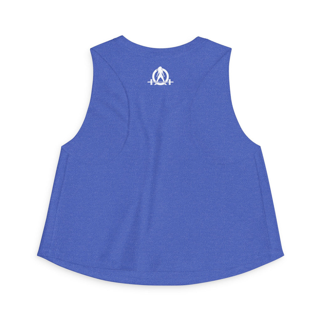 Built Different - Women's Crop Top - White Logo
