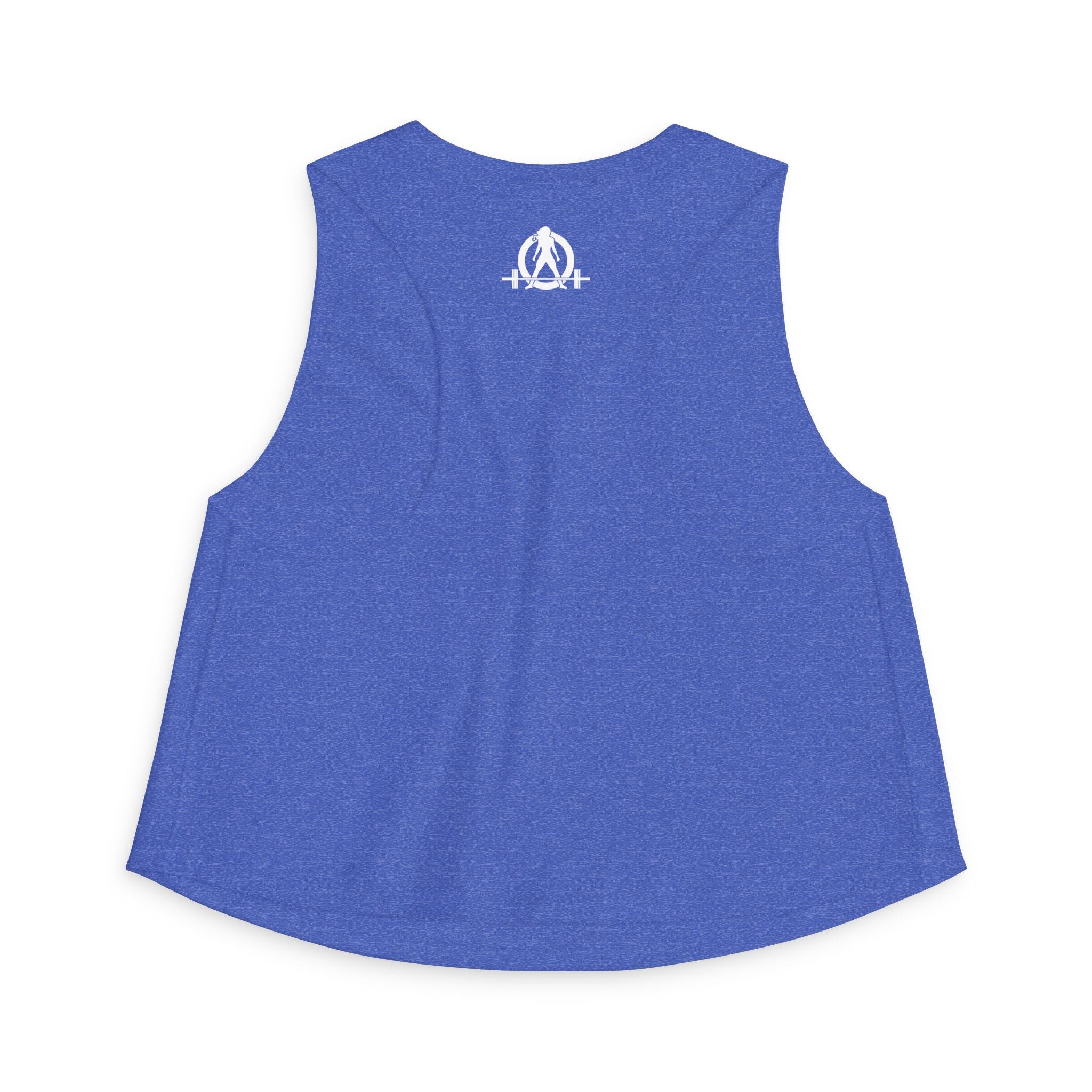 Built Different - Women's Crop Top - White Logo