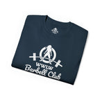 Barbell Club - Unisex Ultra Cotton Tee - White Logo