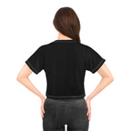 I Could Deadlift You - Crop Tee (AOP) - White Logo