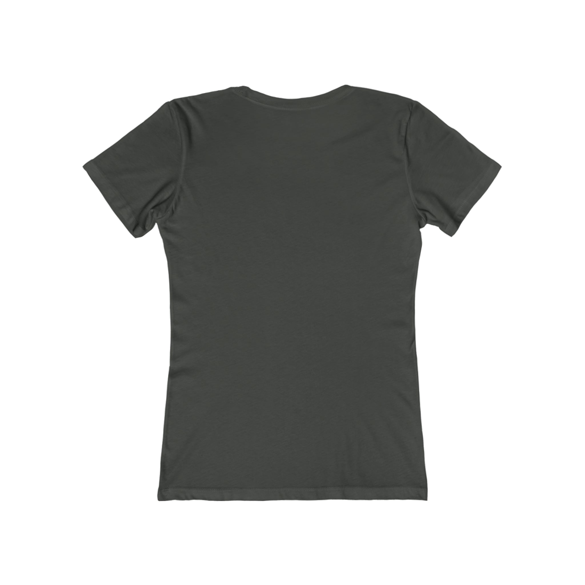 Women's The Boyfriend Tee - Canada Dark Logo - Plain Back