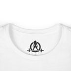 USA Barbell - Women's Softstyle Tee - Black Front Logo