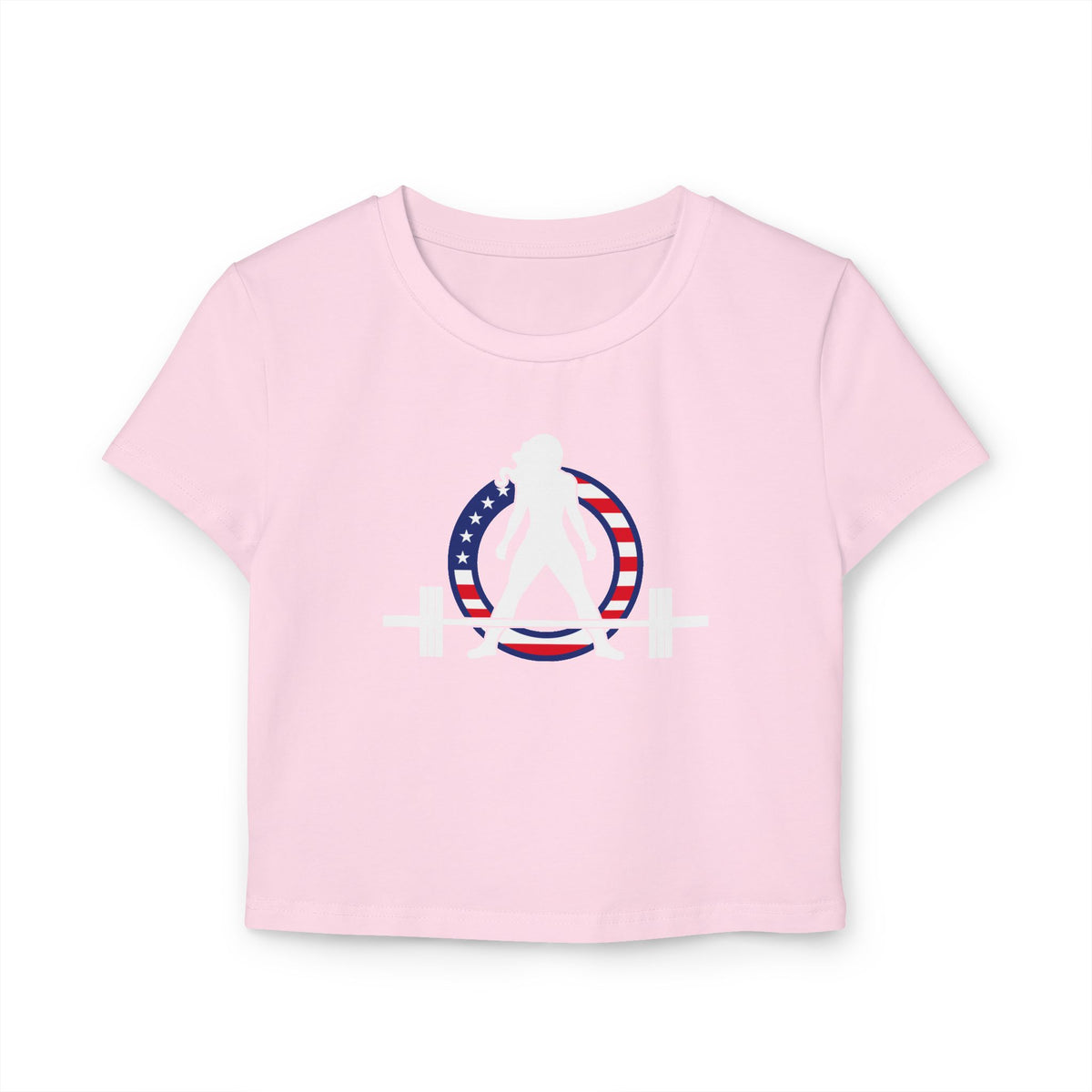 Women's Baby Tee - USA Collection - Dark Logo