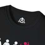 Dare To Be Different - Flex - Unisex Softstyle T-Shirt - Logo Front - Plain Back