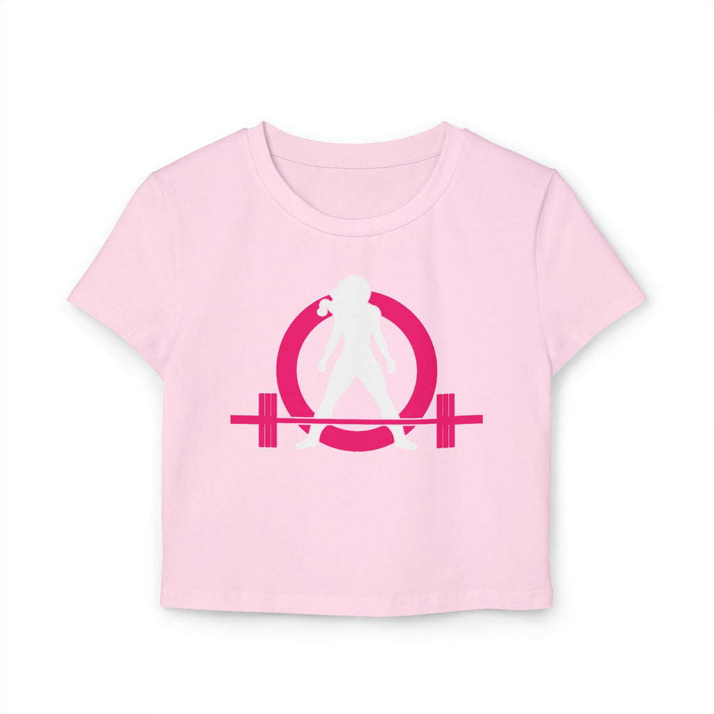WWLW Women’s Baby Tee – Color Inverted Logo