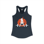 Halloween Deadlift Logo V2 - Women's Ideal Racerback Tank - Plain Back