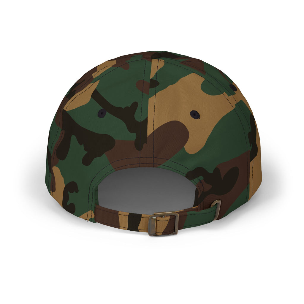 Grandma Lifts Dad Cap — White Logo
