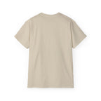 Lift Heavy Shit - Unisex Ultra Cotton Tee - Front White Logo - Plain Back
