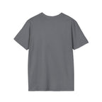 USA Barbell  - Unisex Softstyle T-Shirt - Black Logo - Plain Back