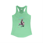 Strong Is Beautiful - Comic  - Racer Back Tank Top - Women's Ideal Racerback Tank Plain Back