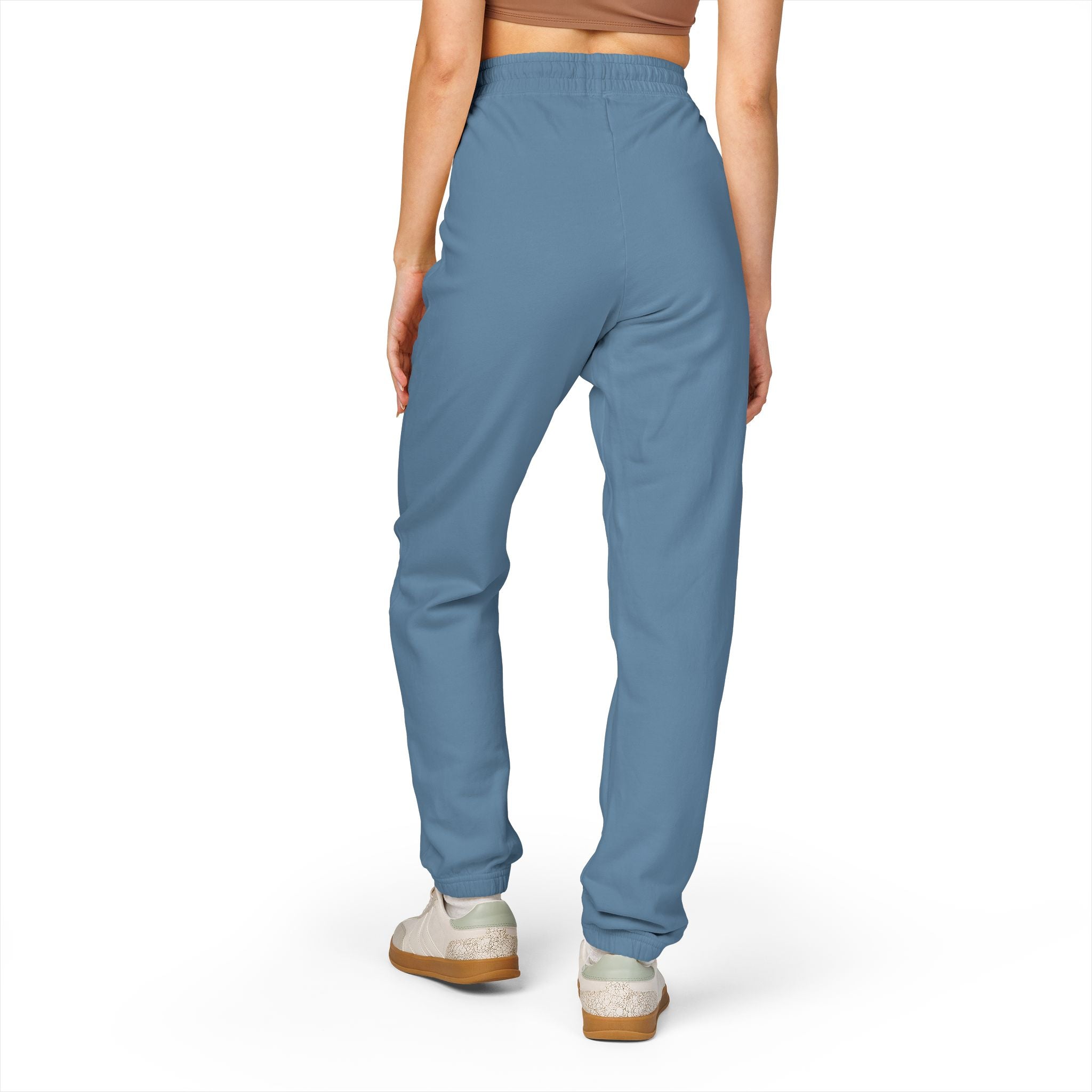 WWLW Unisex Fleece Sweatpants, Casual Chill Pants for Relaxation, Perfect for Home or Lounge, Gift for Friends, Daily Comfort Wear - Black Logo